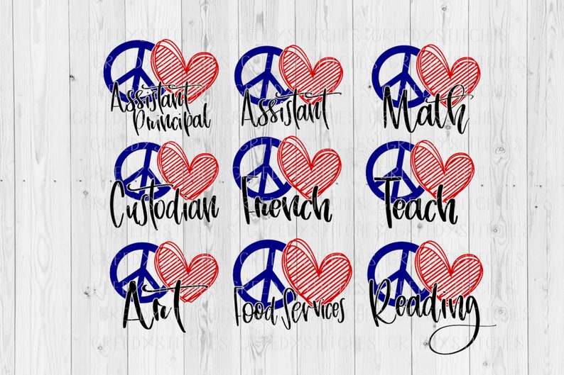 Free Free Peace Love Teach Svg Free 190 SVG PNG EPS DXF File