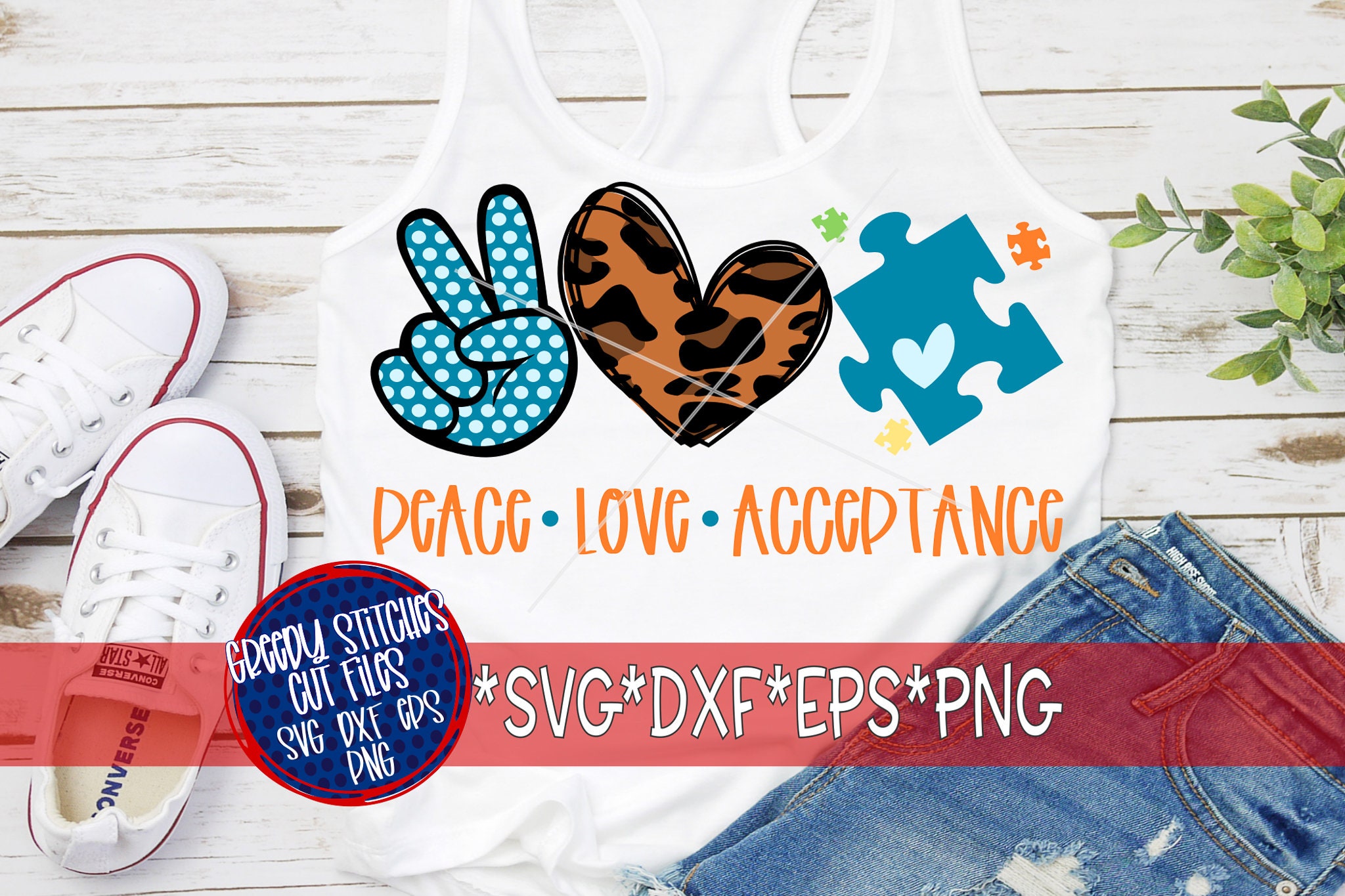 Free Free 176 Peace Love Autism Svg SVG PNG EPS DXF File