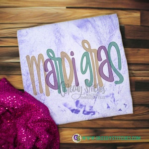 Mardi Gras Sketch Machine Embroidery Design | Mardi Gras Embroidery Design | Mardi Gras Embroidery Design | Mardi Gras PES | Mardi Gras DST