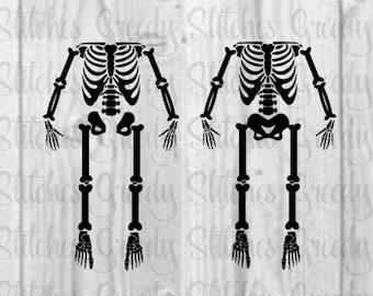Halloween SvG | DIY Skeleton Costume SvG | Trick or Treat SVG | Skeleton svg, dxf, eps, png. Skeleton | Bones | Instant Download Cut Files.