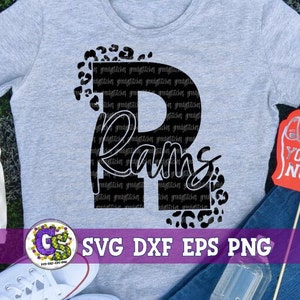 Schafböcke R SvG | Rams Leopard Print svg dxf eps png. Go Rams SvG | Go Rams SvG | Schafböcke Schulgeist SvG | Rams Leopard Print R Sofortiger Download