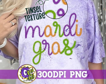 Mardi Gras Faux Tinsel PNG | Mardi Gras PnG | Tinsel Mardi Gras PnG | Happy Mardi Gras PnG | Faux Tinsel Mardi Gras PnG | Faux Tinsel Mardi