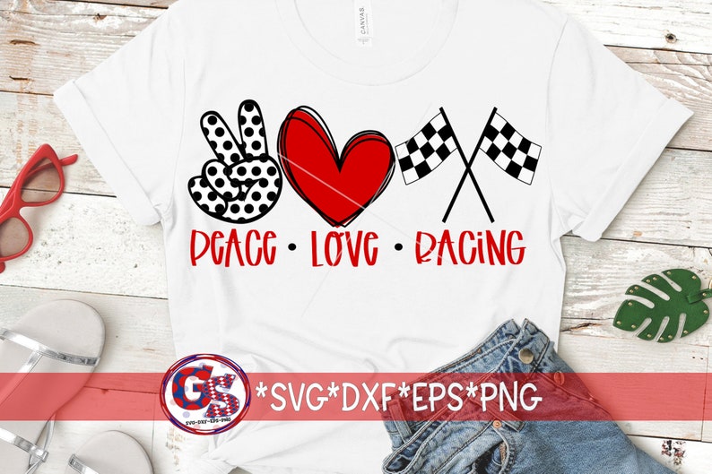 Download Peace Love Racing svg Drag Racing svg eps dxf png. Drag | Etsy