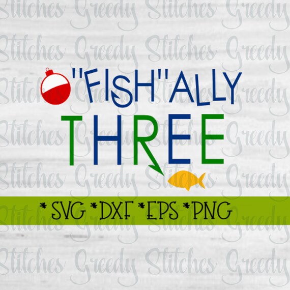 Download Art Collectibles Clip Art Clipart And Svg Personal And Small Business Use Birthday Svg Fishing Svg Third Birthday Svg Ofishally Design 10 Three Svg