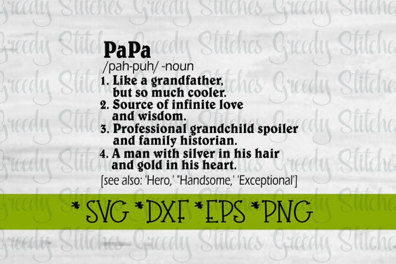 Free Free Papa Definition Svg 114 SVG PNG EPS DXF File