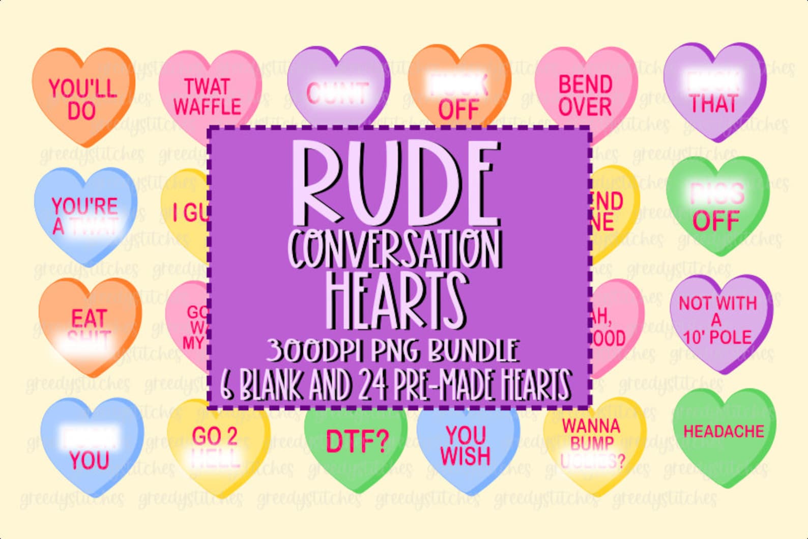 Rude Conversation Hearts Png Sublimation. Rude Valentine's Etsy UK
