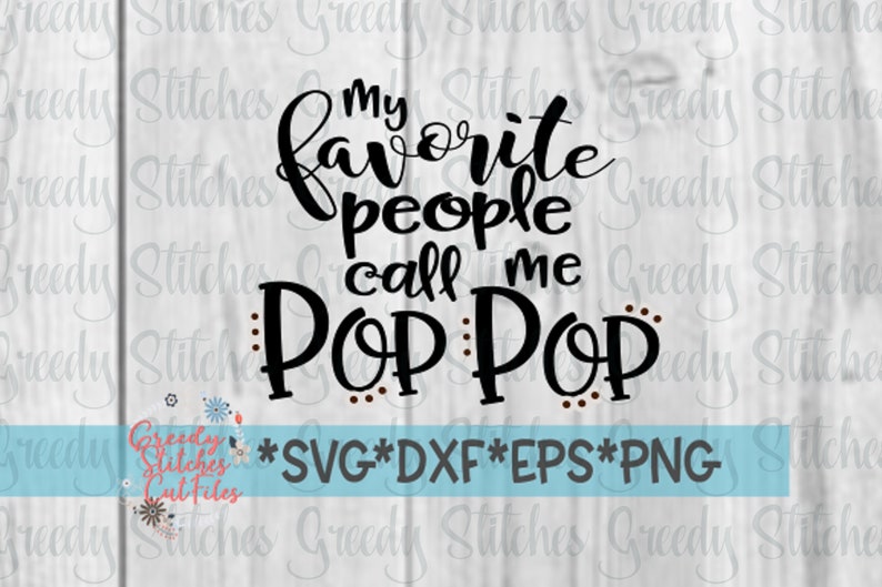 My Favorite People Call Me Pop Pop Grandpa Classic Round Sticker | Zazzle