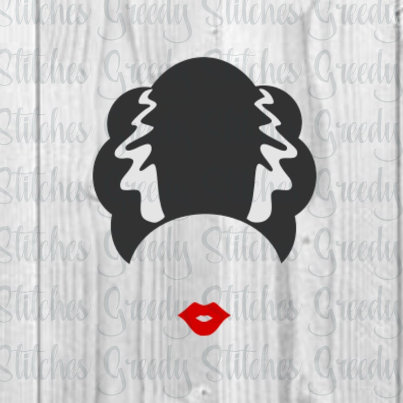 Bride of Frankenstein SVG Trick or Treat SVG Frankenstein - Etsy