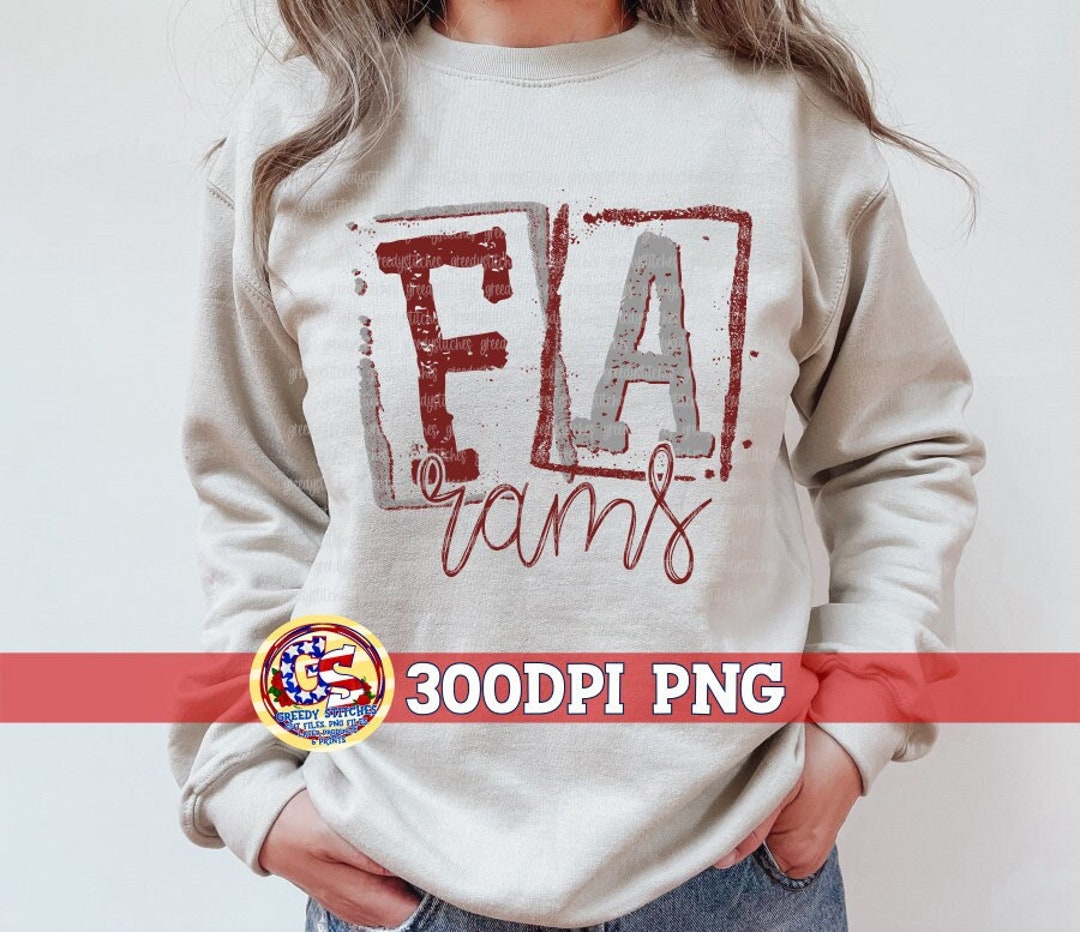 Faith Academy Rams PNG Sublimation | FA Rams Png | Faith Academy Rams ...