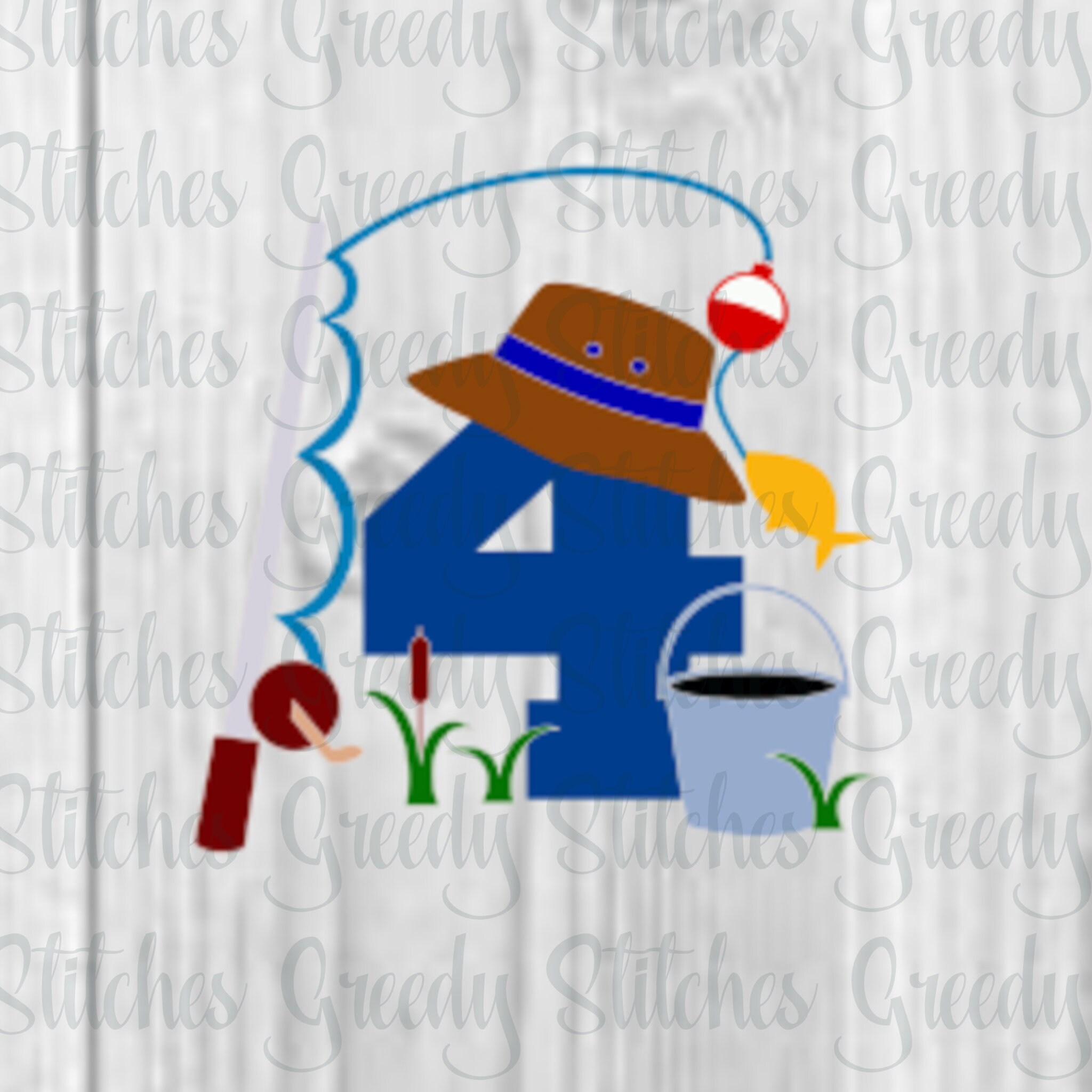 Download Fishing Birthday Svg Instant Download Cut File