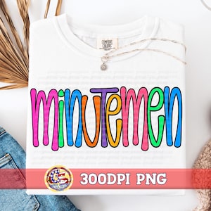 Neon Minutemen PnG | Minutemen PnG | Lets Go Minutemen Png | Go Minutemen PnG | Neon PnG | Neon Mascot PnG | Minutemen Neon Mascot PnG File