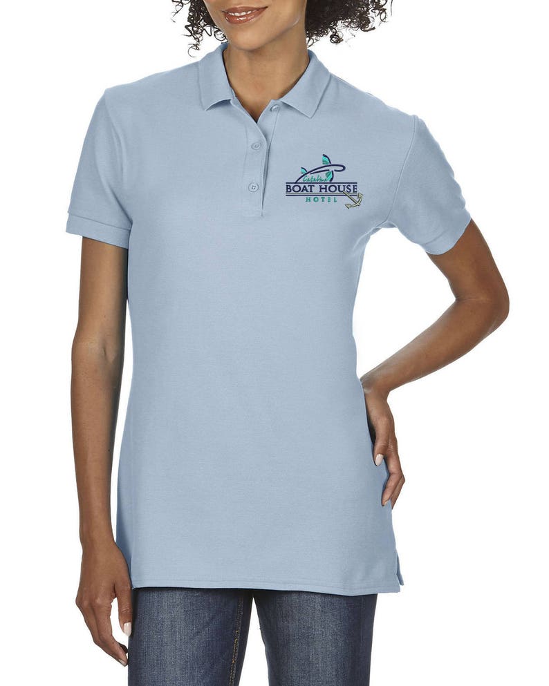 1 Dozen Womens Custom Embroidered Polo Shirt Customized Etsy