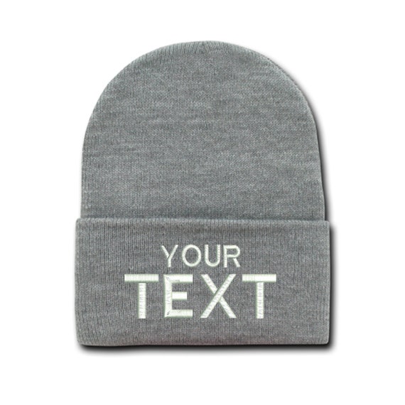 customize your own winter hat