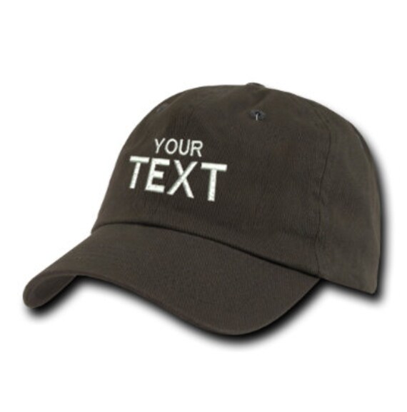 curved brim baseball hat