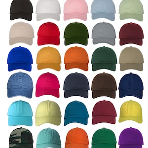 Kapitein Custom Geborduurd Gepersonaliseerde KAPITEIN Papa Hoed Voeg uw naam toe Baseball Cap Pas uw hoeden aan afbeelding 10