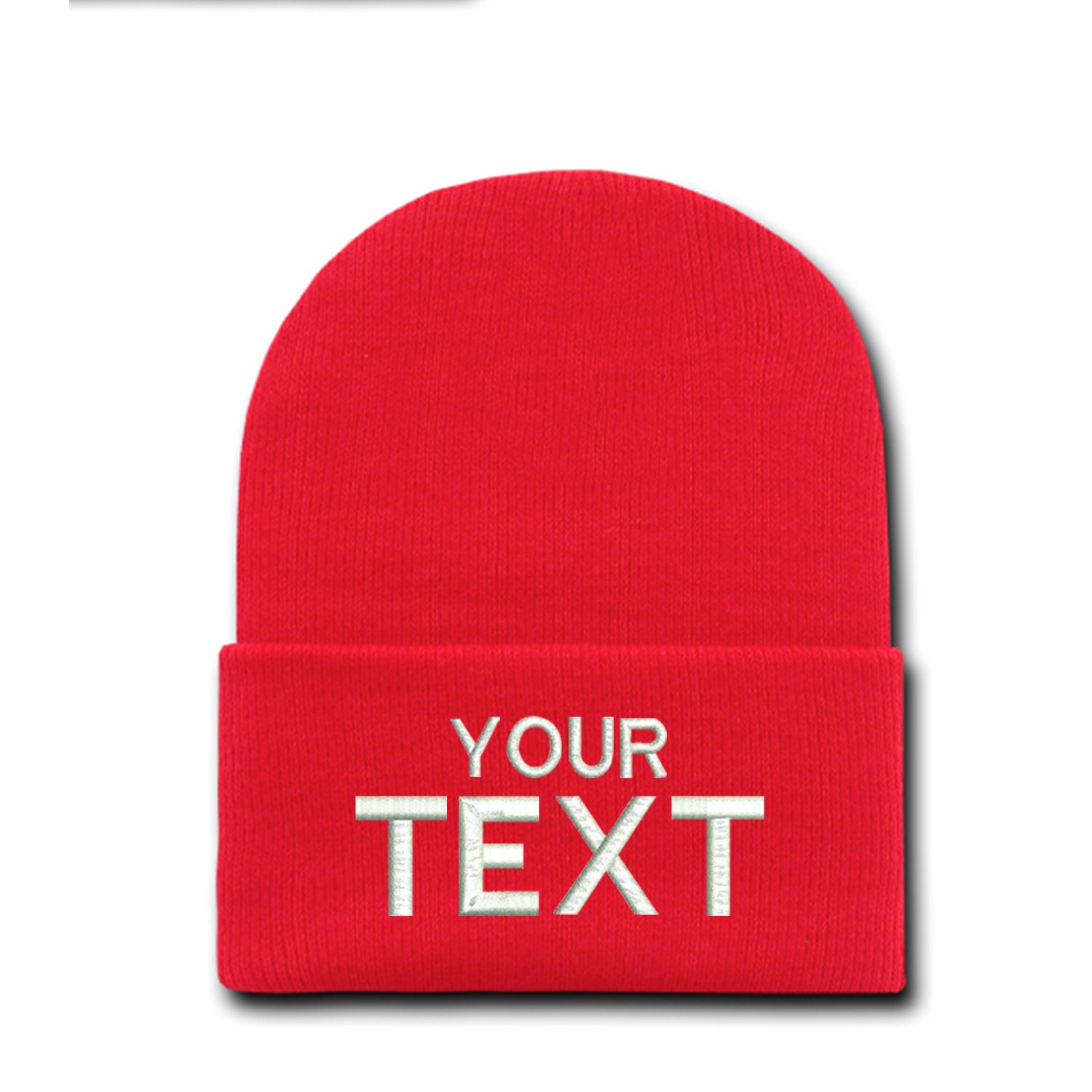 Custom Embroidered Winter Beanie Hat Cap Personalized Gift Unisex Hats Cool Hats Beanie Hats For Men