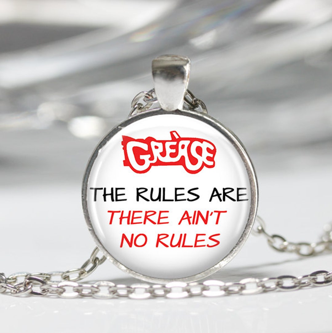 Grease Pendant Necklace or Keychain Etsy