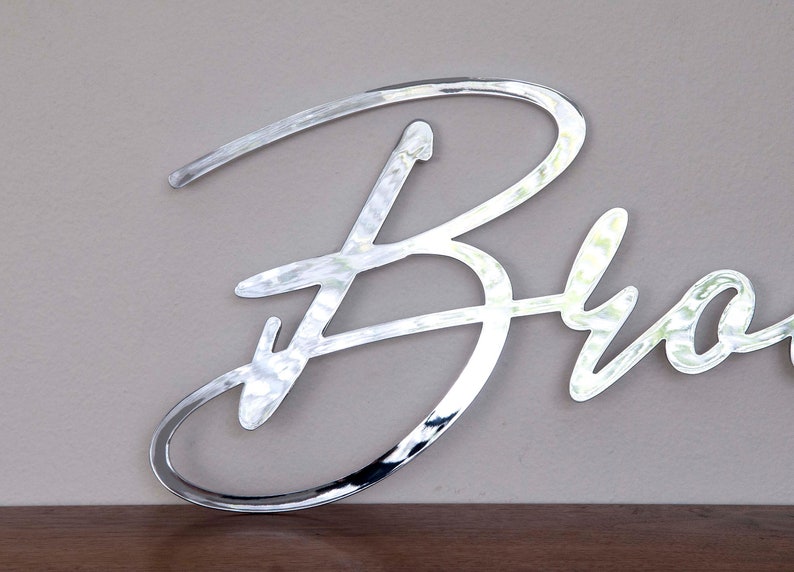 Custom Metal Logo Sign, Metal Business Sign, Business Signage, Large ...