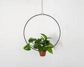 Hanging Planter, Hanging Planter Indoor, Succulent Planter, Black Planter, Plant Hanger, Minimalist Planter, Hanging Plant, Boho, Gift