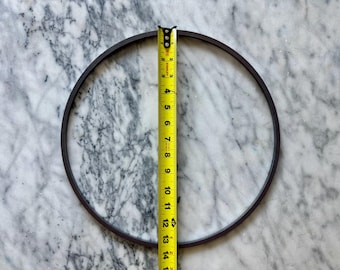 Raw Metal Steel Round Bar Rings. Laser Cut Rings. Any Size. American Steel American Made