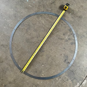 Large Metal Round, Large Metal Hoop, Round Metal Frame, Custom Metal Hoop, Round Loom, Metal Circle Frame, Large Steel Hoop, Metal Circle