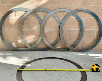 Large Metal Round, Large Metal Hoop, Round Metal Frame, Custom Metal Hoop, Round Loom, Metal Circle Frame, Large Steel Hoop, Metal Circle