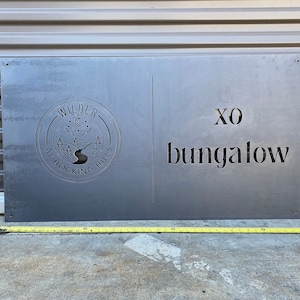 Custom Business Wall Sign, Custom Logo Sign, Outdoor Business Sign, Large Logo Sign, Office Logo Sign, Branding Sign, Metal Logo Sign