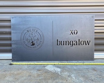 Custom Business Wall Sign, Custom Logo Sign, Outdoor Business Sign, Large Logo Sign, Office Logo Sign, Branding Sign, Metal Logo Sign