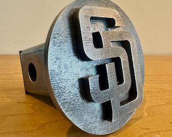 Monogram Hitch Cover, Ranch Brand Hitch Cover, Western Truck Gift, Truck Hitch Cover, Trailer Hitch Cover, Ranch Gift, Tow Hitch Cover