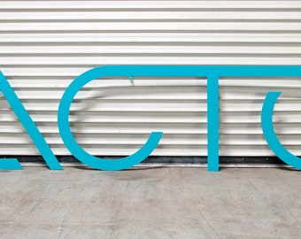 Custom Business Wall Sign, Custom Logo Sign, Outdoor Business Sign, Large Logo Sign, Office Logo Sign, Branding Sign, Metal Logo Sign