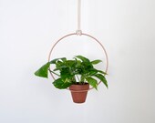 Hanging Planter, Hanging Planter Indoor, Succulent Planter, Copper Planter, Plant Hanger, Minimalist Planter, Hanging Plant, Boho, Gift