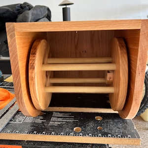 9" houten luchtslanghaspelplannen
