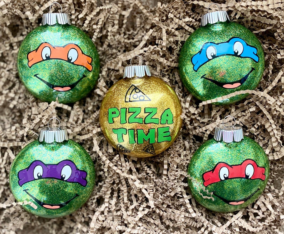 Ninja Turtles Christmas Ornaments TMNT Etsy