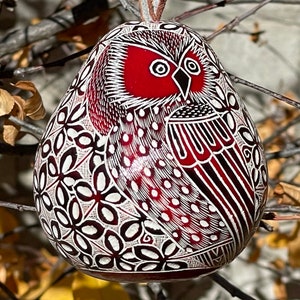 Handmade Owl ornaments