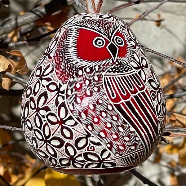 Handmade Owl ornaments