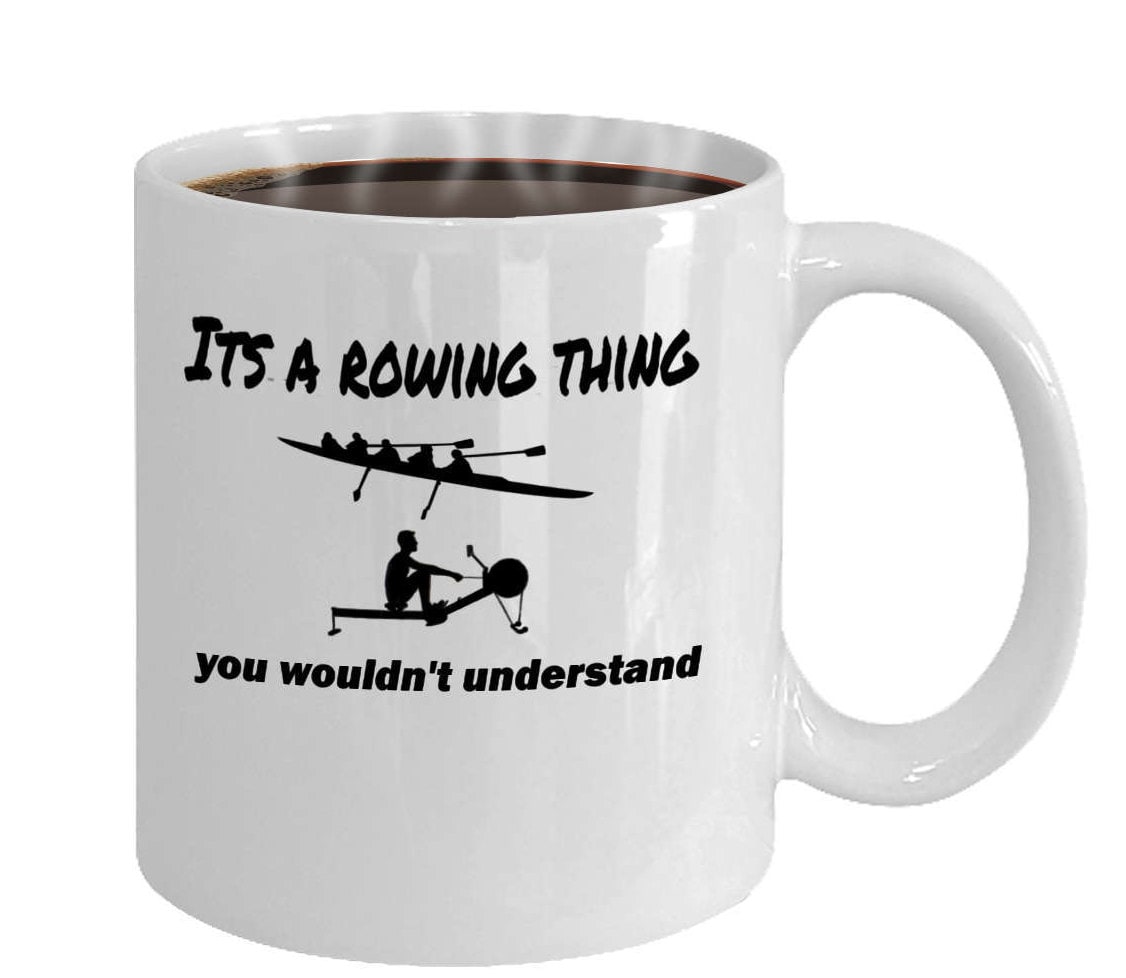 Rowing mug rowing coach gift gift for rower or coxswain Etsy