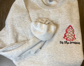 Christmas Tree Cake Crewneck
