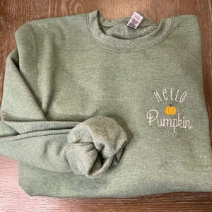 Hello Pumpkin Crewneck
