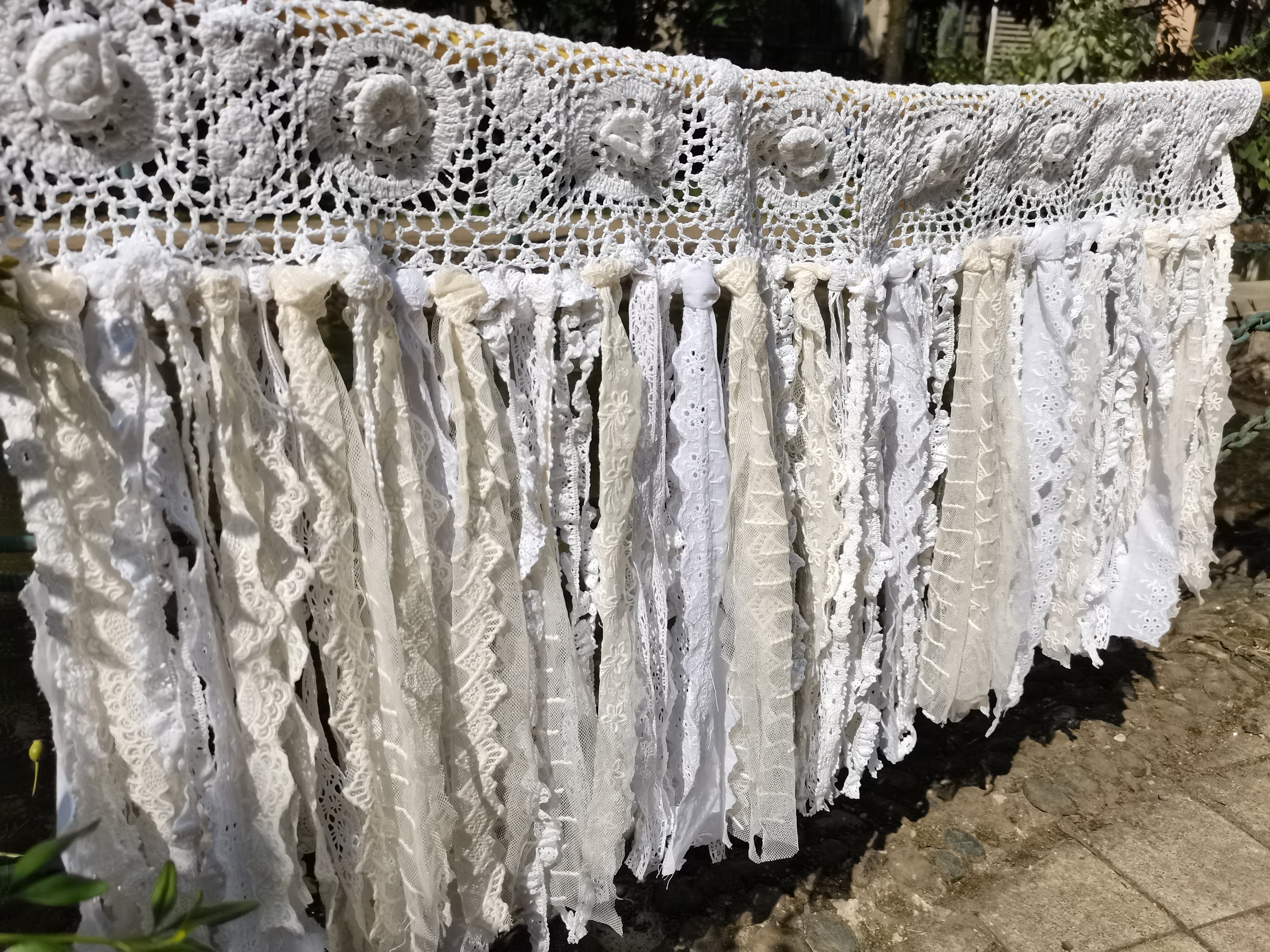 Melody Jane Puppenhaus-Vorhänge – Gehäkelte Spitze, Weiß, Für Fenster In Miniaturhäusern