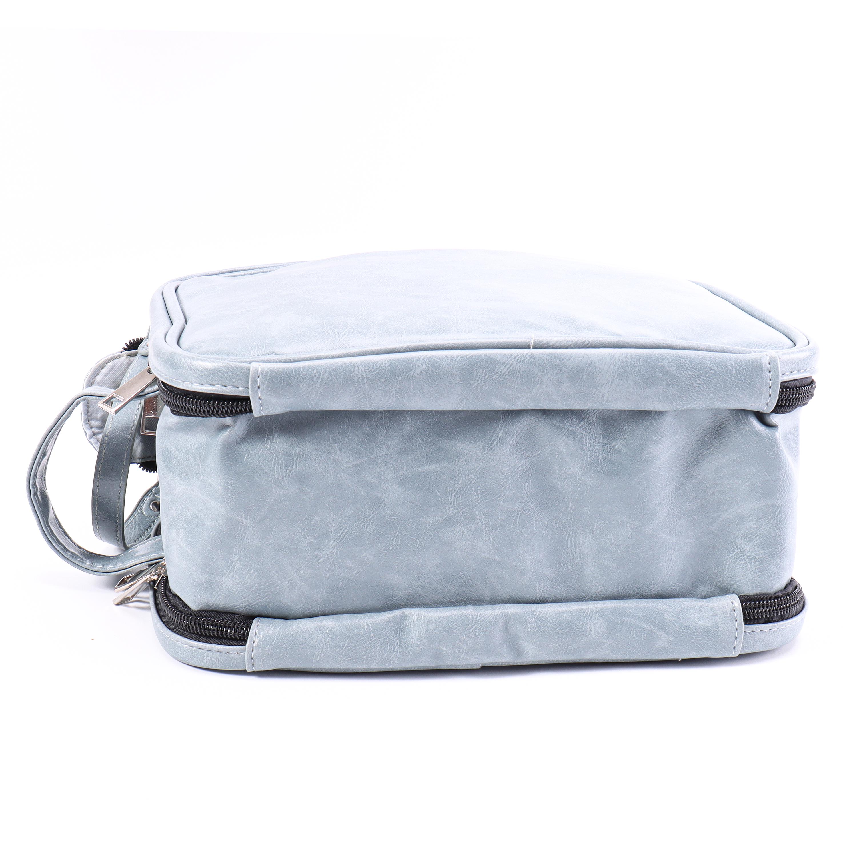 Trousse De Toilette Homme En Similicuir PU - Idéale Pour Rasage Et Voyage D'affaires