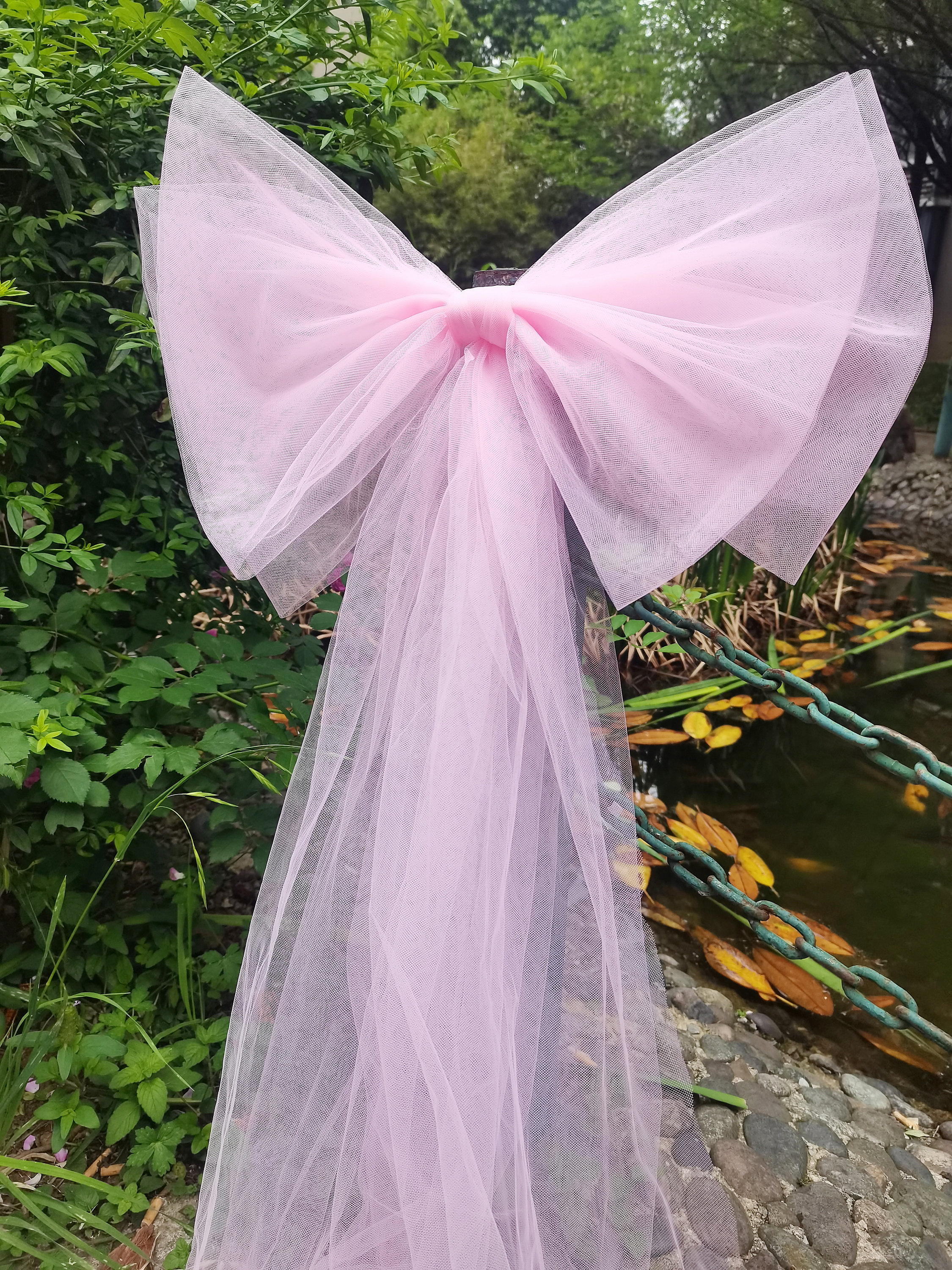 EDATOFLY 5 Pezzi Fiocchi Regalo Grandi, Archi da Regalo Fiocchi Matrimonio Coccarde Fiocco per Fiocchi Matrimonio per Mazzi di Cesti per Auto per Feste di Natale e Matrimoni Fioristi(Rosso