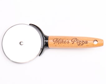 Personalized Pizza Cutter, Pizzeria Personalized Pizza Cutter, Gifts for Him, Gifts for Dad, Father's Day Gift, Pizza Lover Gift