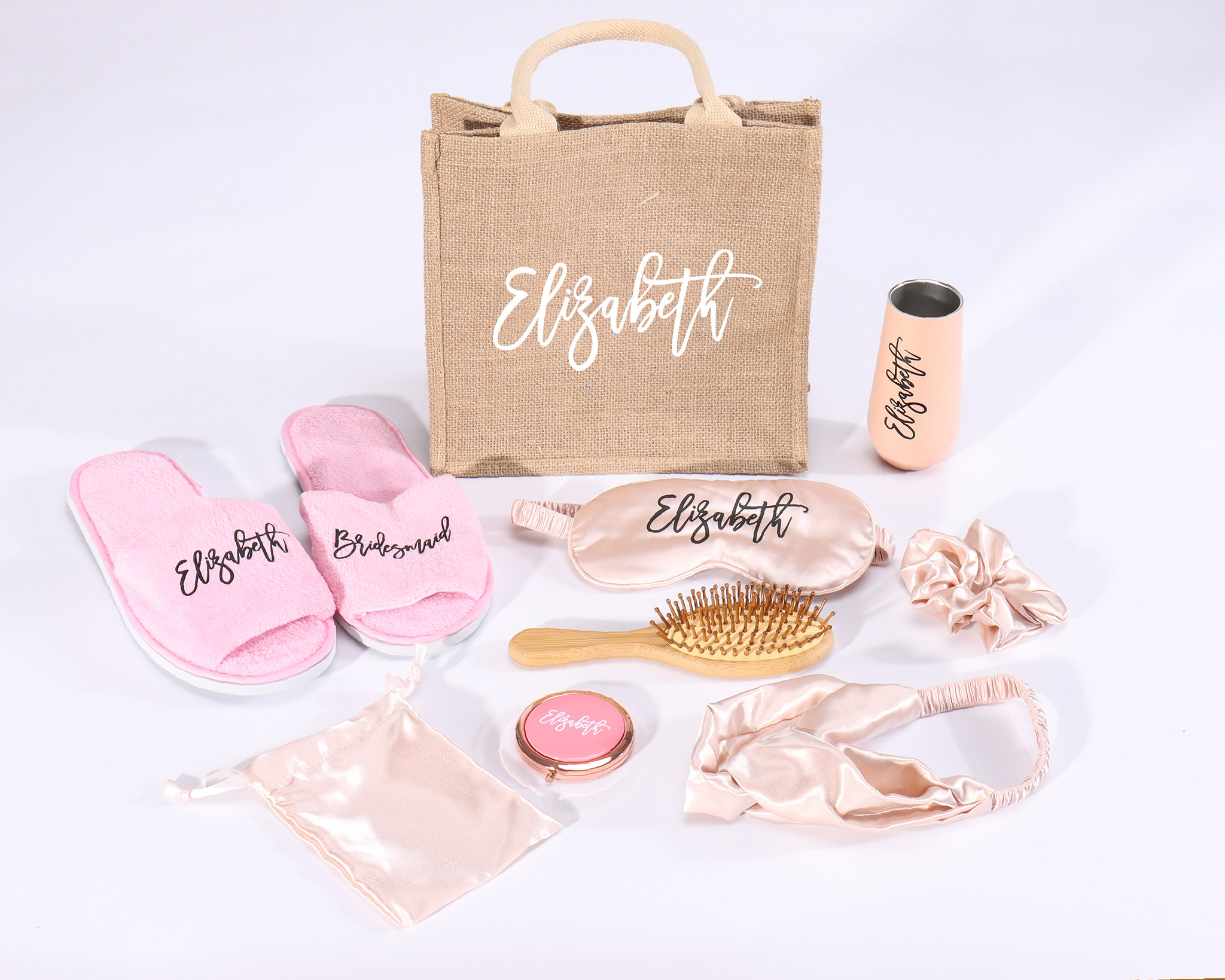 Set di 24 accappatoi per bambine, 6 vestaglie per pigiama party, 6 borse tote, 6 fasce per capelli, 6 maschere per gli occhi (UK, età, 14 anni, regolare, compleanno viola