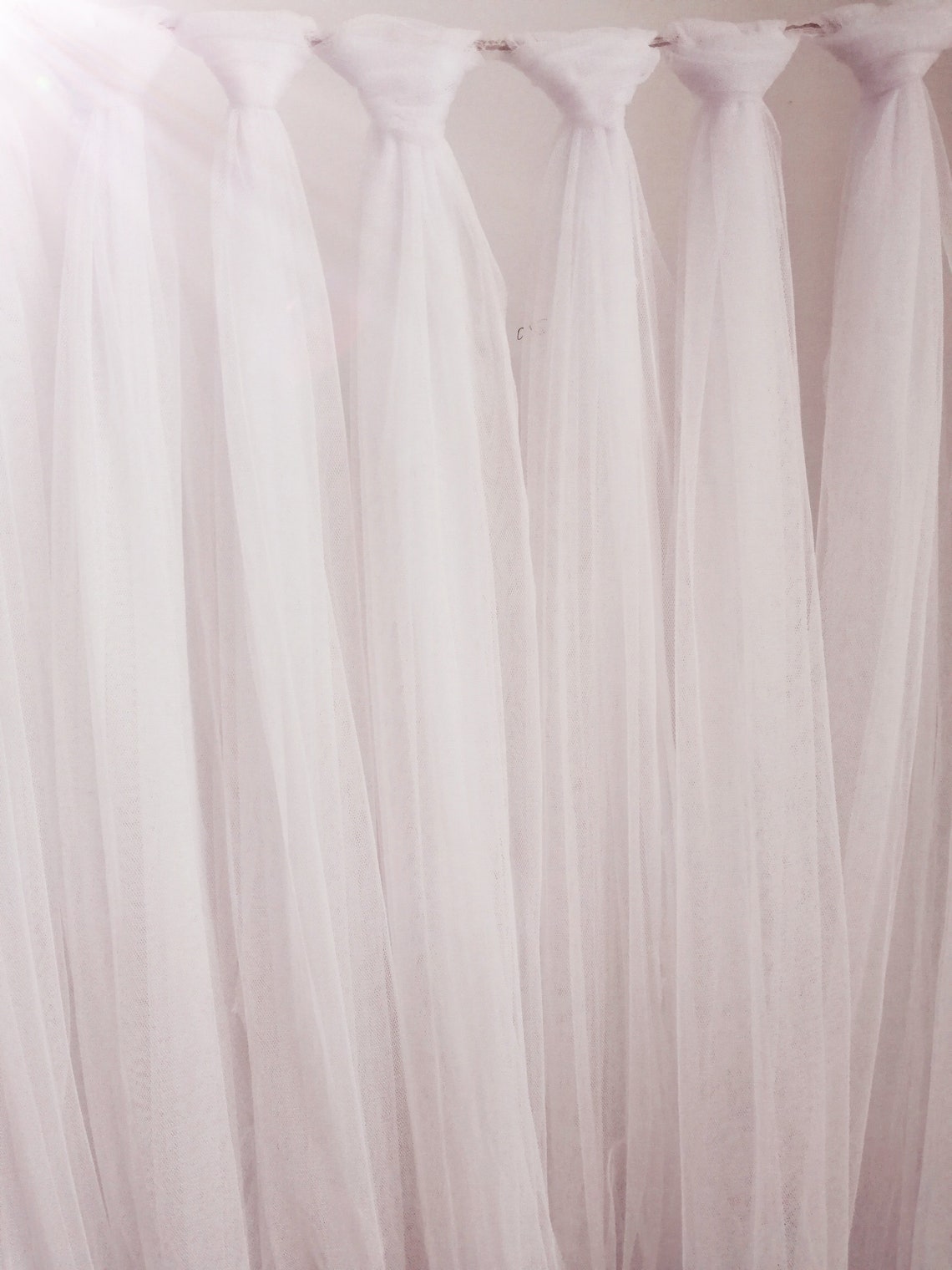 White Wedding Tulle Rustic Wedding Tulle Backdrop Wedding | Etsy