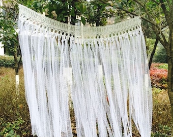 SHABBY Vtg Lace achtergrond bruiloft banner Valance stof Garland Bunting (elke gewenste maat, vertel het ons)