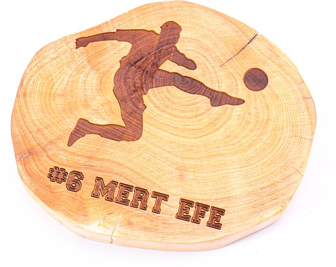 Personalized Rustic Hard wood soccer design Coasters, ports Coasters, Cute soccer Coaster, Home Decor for soccer Lovers
