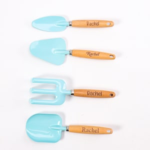 Personalized Kids Gardening Set, Custom Heavy Duty Gardening Kit, Ideal Gardening Gifts for Women