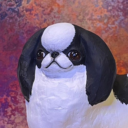 Japanese Chin Garden Stake Multiple Colors Available Etsy