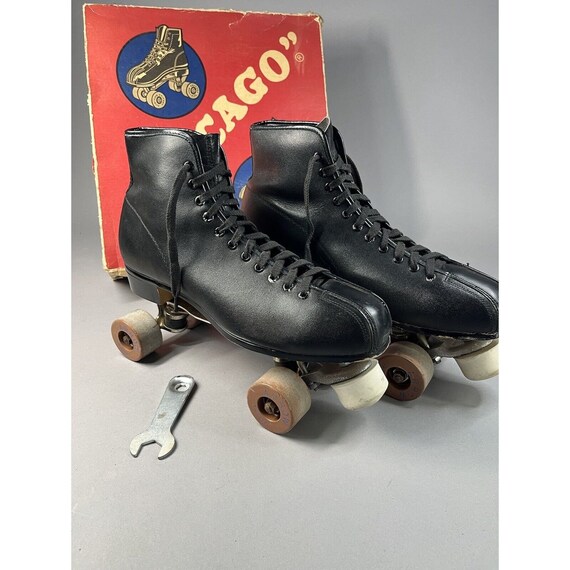 Vintage Chicago Roller Skates Model 205 in Box Ar… - image 2