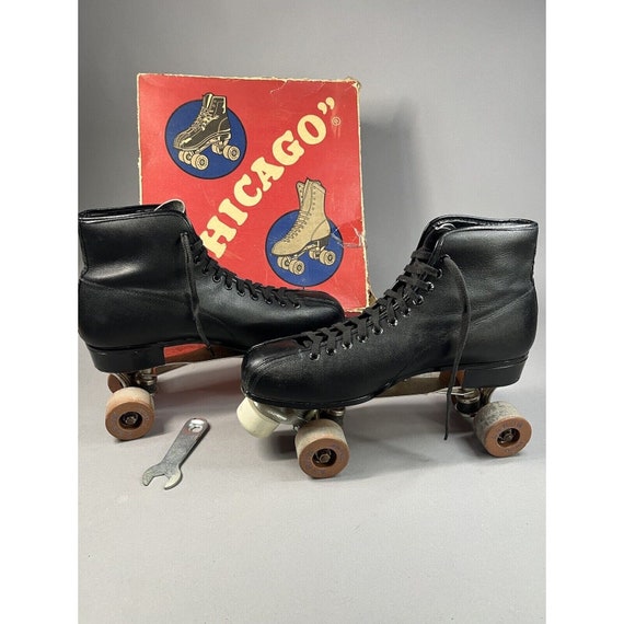 Vintage Chicago Roller Skates Model 205 in Box Ar… - image 3